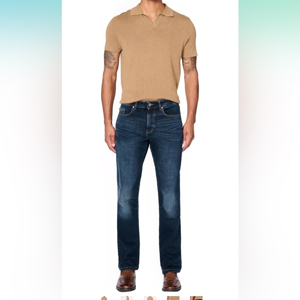 WARP + WEFT ORD Chicago Straight Fit Comfort Stretch Jeans size 38x30